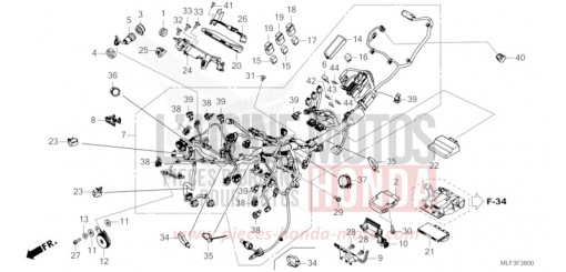 WIRE HARNESS NT1100AN de 2022